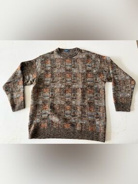 Märol Berlin vintage wool patchwork sweater